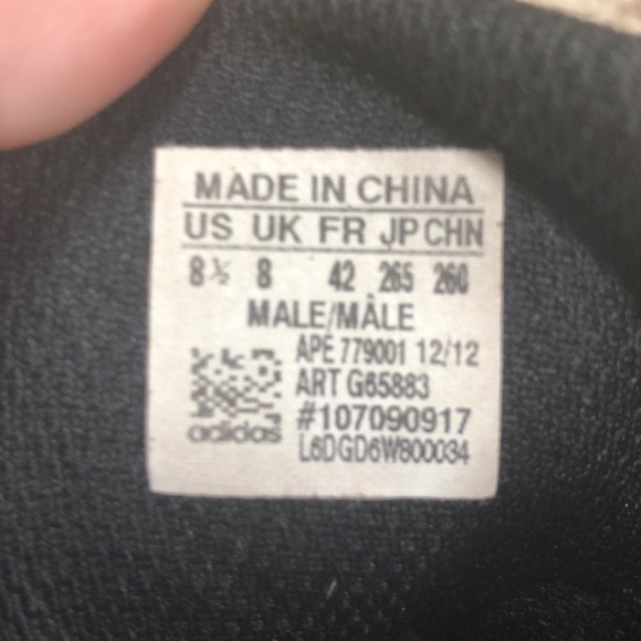 Men’s grey basketball sneakers size 8.5 - Picture 6 of 6